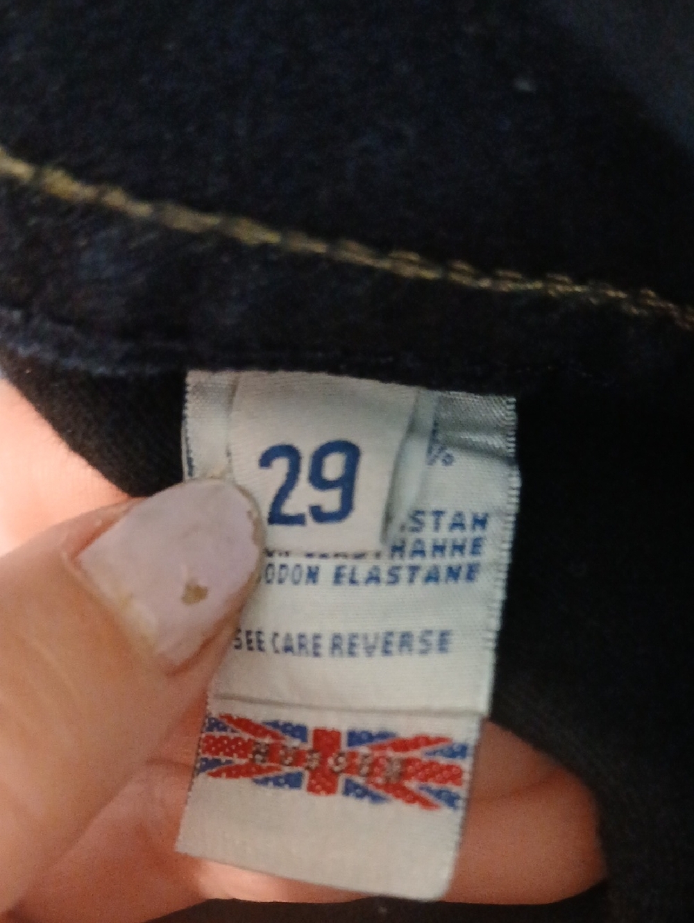 Hudson Jeans Dark Wash Straight Leg Jeans - Picture 7 of 8